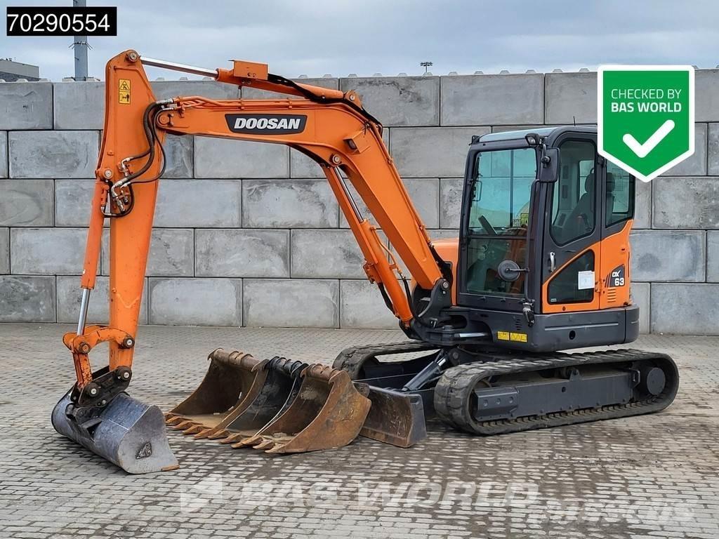 Doosan DX63-3 小型挖土機/掘鑿機<7t(小型挖掘機)