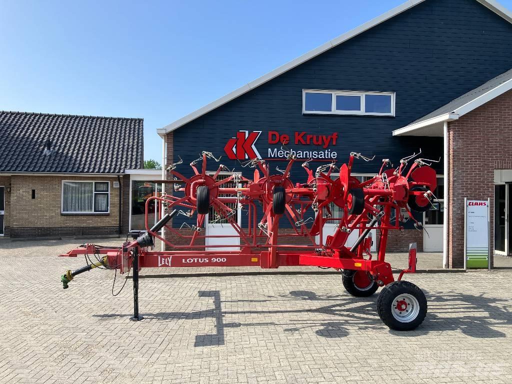 Lely lotus 900 耙與翻草機