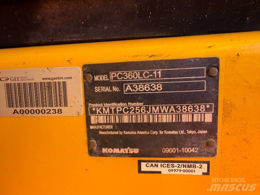 Komatsu PC360LC-11 履帶式 挖土機/掘鑿機/挖掘機