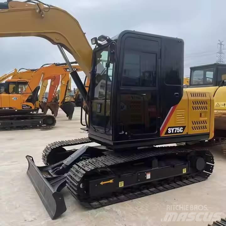 Sany SY75C 中型挖土機/掘鑿機/挖掘機 7t-12t