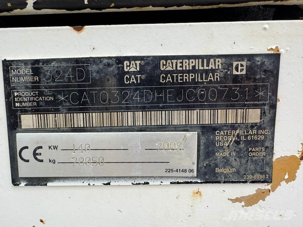 CAT 324DLN 履帶式 挖土機/掘鑿機/挖掘機