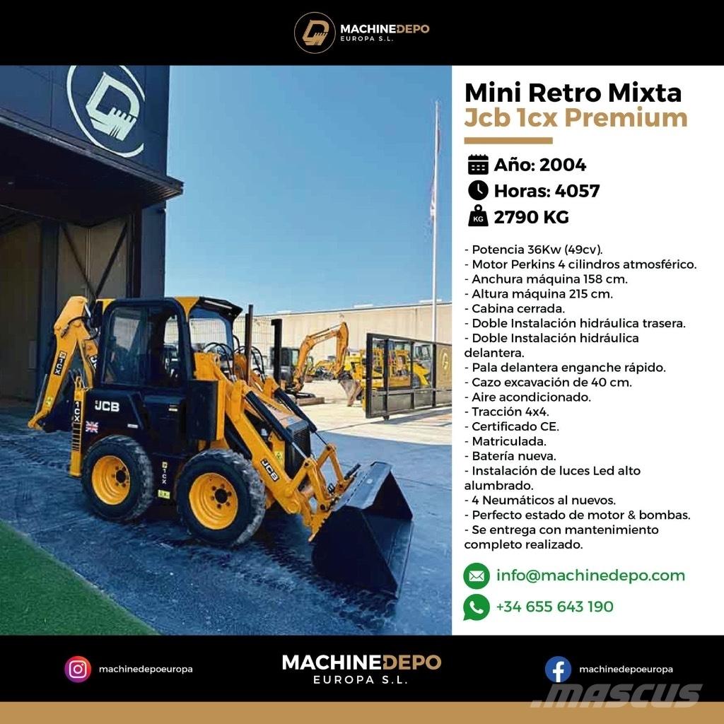 JCB 1 CX 反鏟裝載機