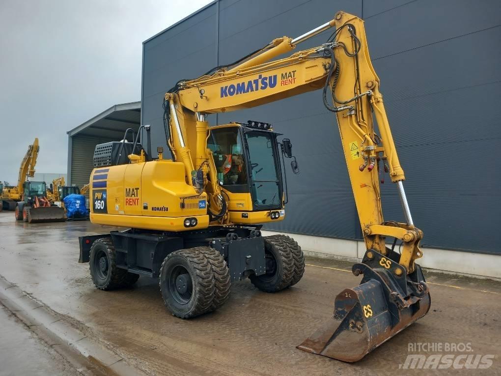Komatsu PW160-11E0 旋轉式挖土機/掘鑿機/挖掘機