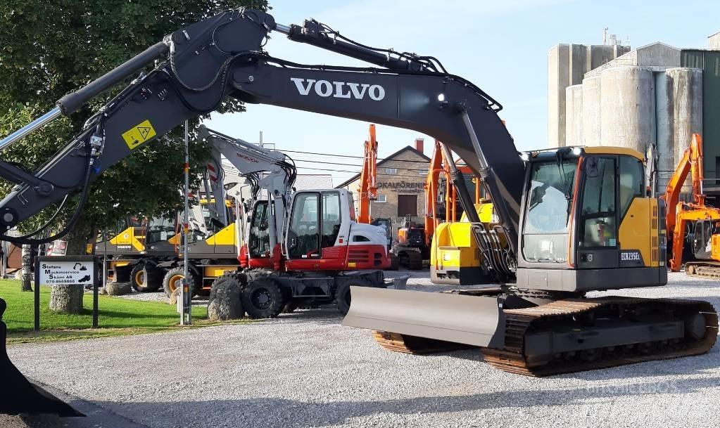 Volvo ECR 235 E 履帶式 挖土機/掘鑿機/挖掘機