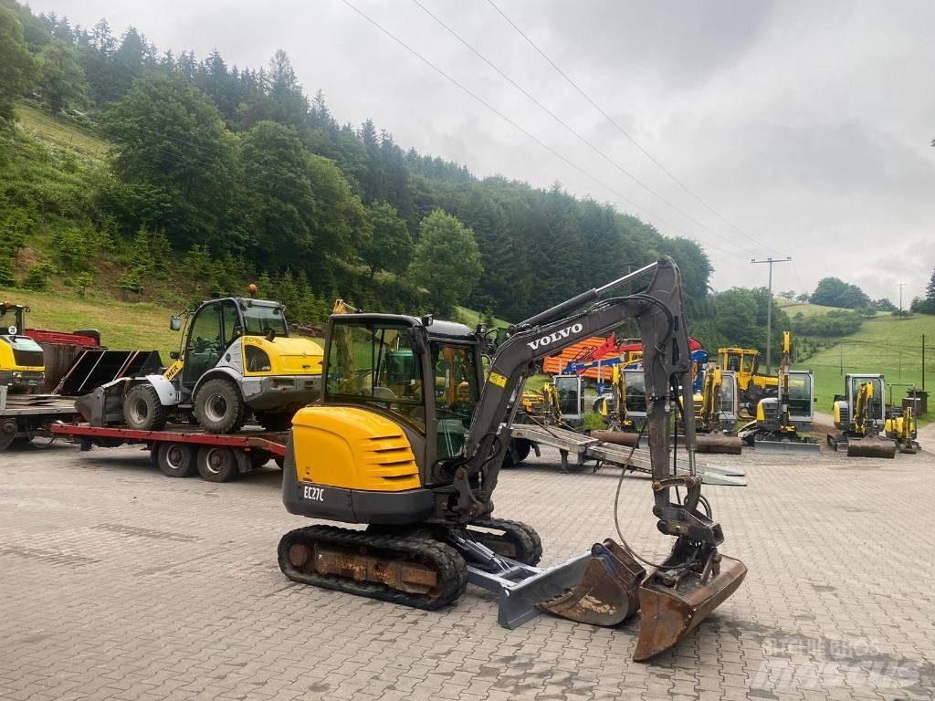 Volvo EC 27 C 小型挖土機/掘鑿機<7t(小型挖掘機)