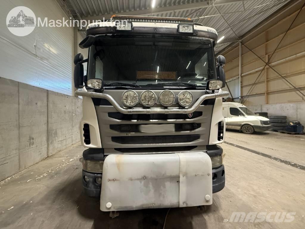 Scania Lastväxlare 吊鉤式起重車