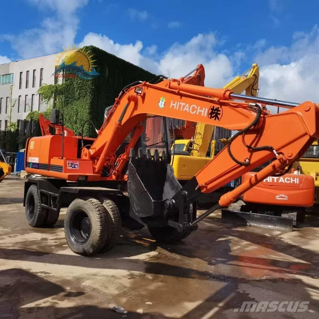 Hitachi EX 100 W D 旋轉式挖土機/掘鑿機/挖掘機