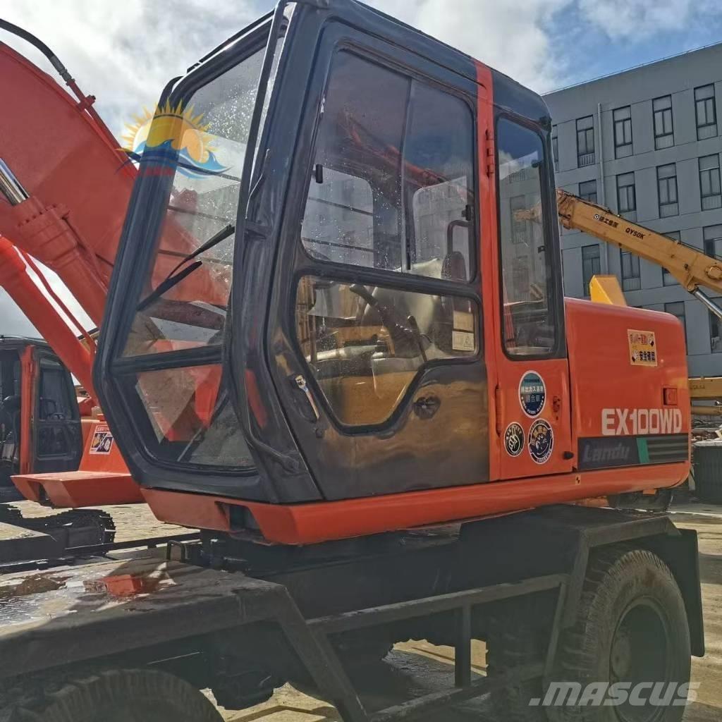 Hitachi EX 100 W D 旋轉式挖土機/掘鑿機/挖掘機