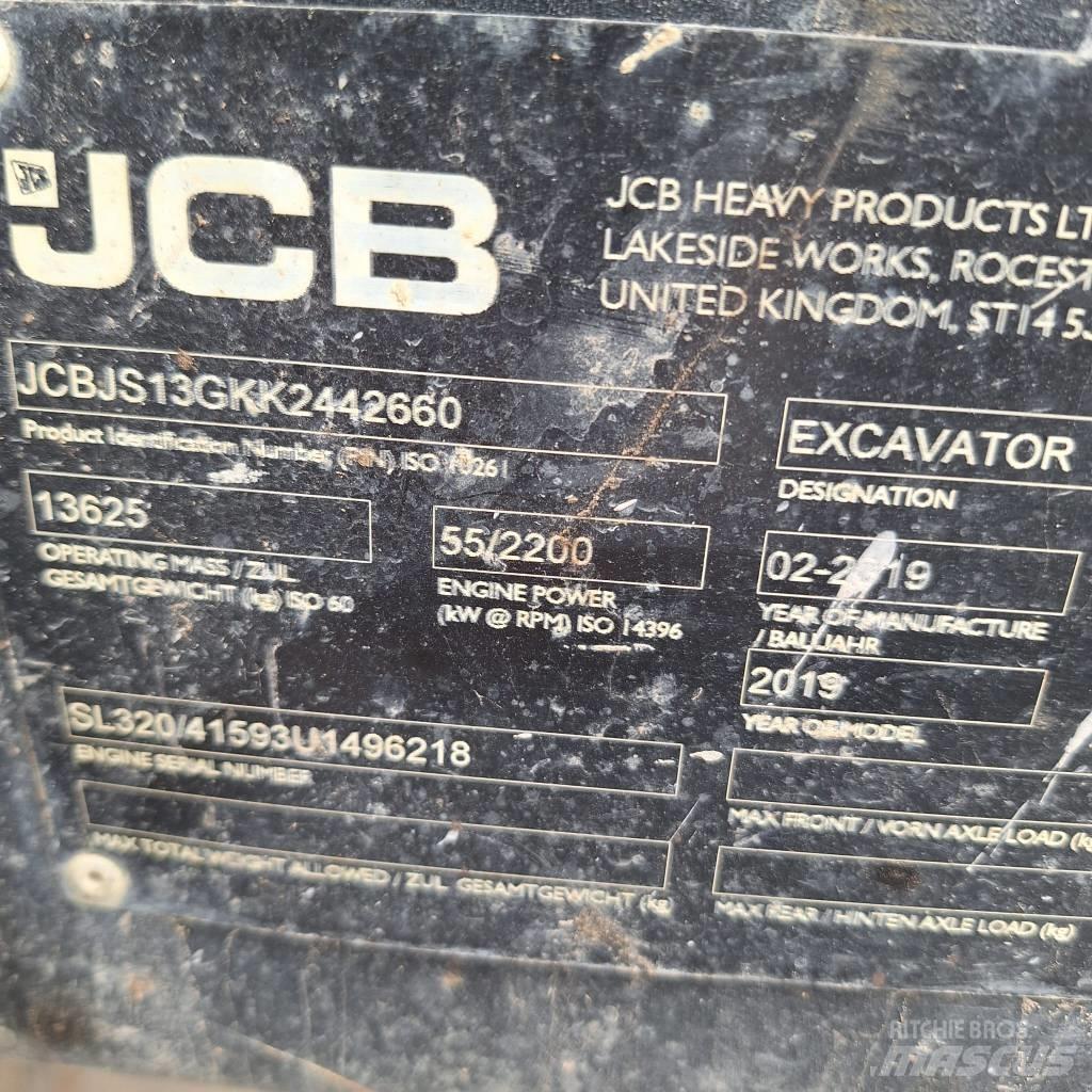 JCB JS 131 LC 履帶式 挖土機/掘鑿機/挖掘機