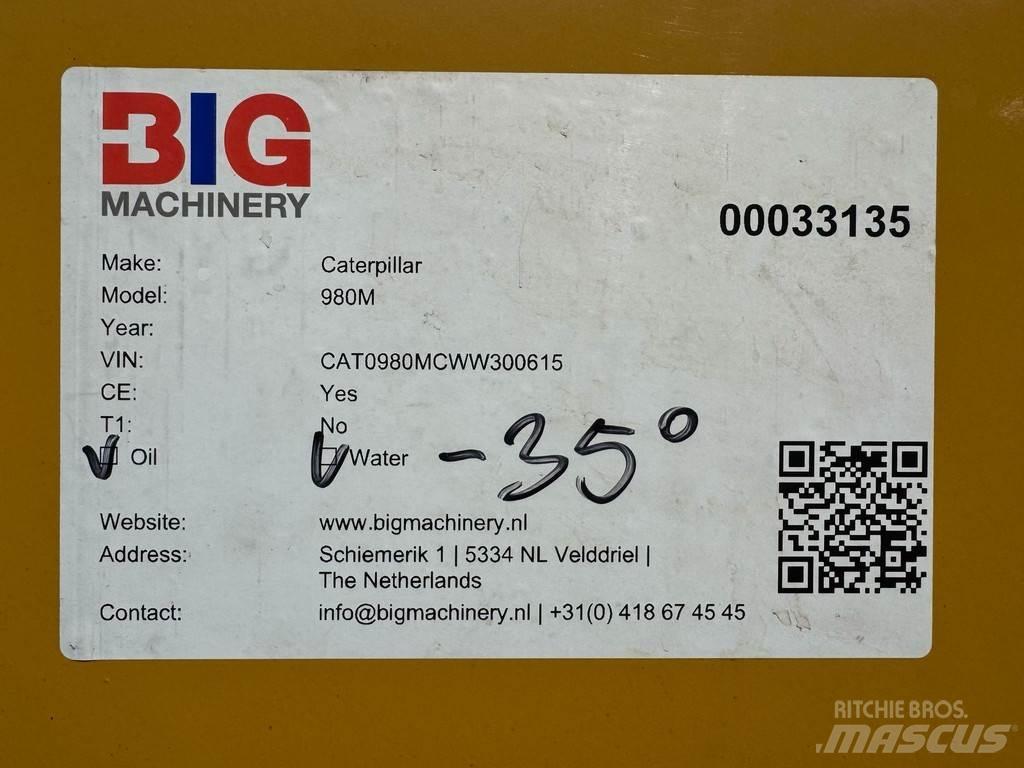 CAT 980M 輪胎式裝載機