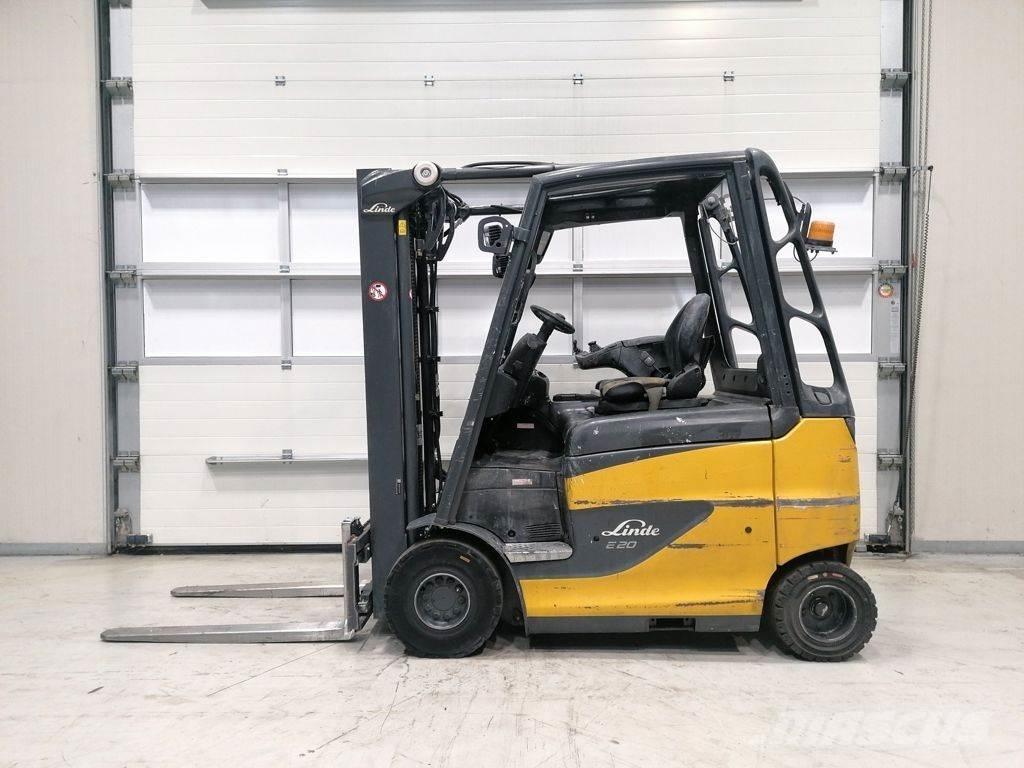 Linde E20H-01/600 電動堆高機
