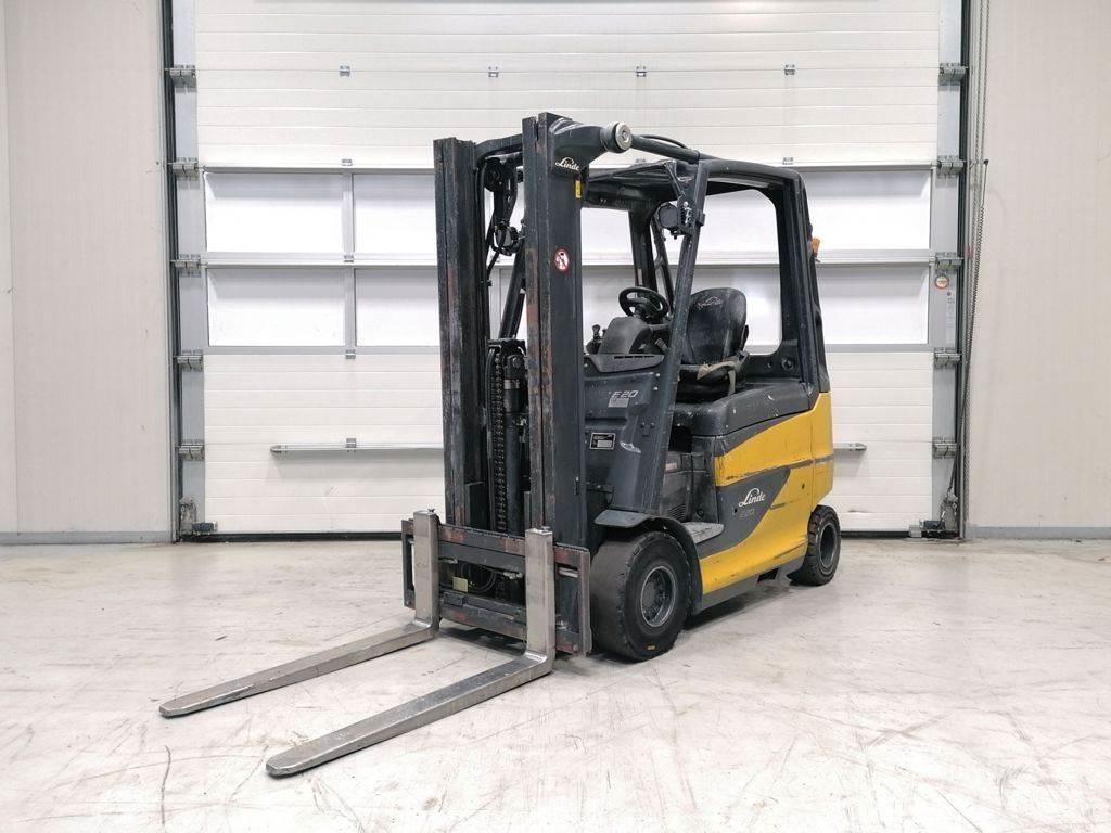 Linde E20H-01/600 電動堆高機