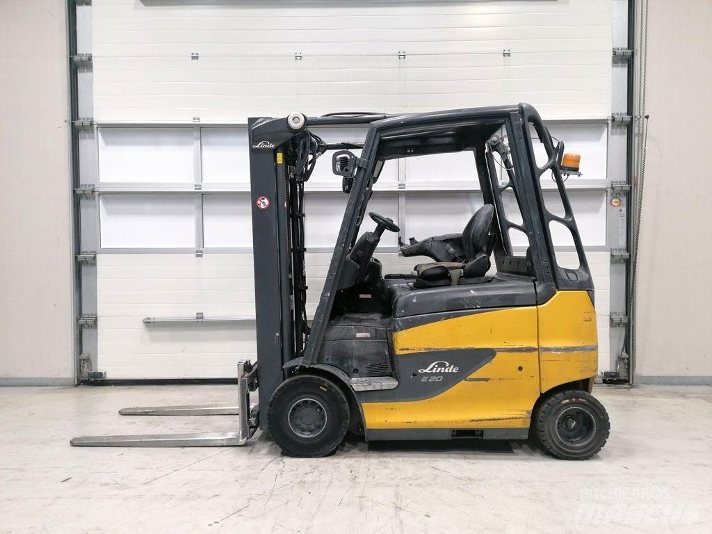 Linde E20H-01/600 電動堆高機