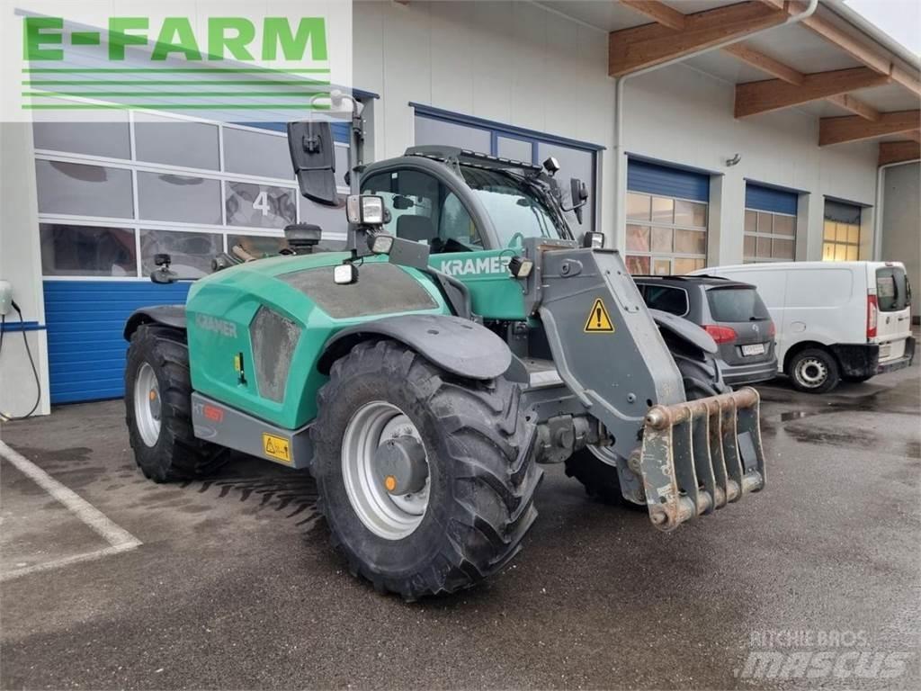 Kramer kt 557 農業用伸縮臂裝載機
