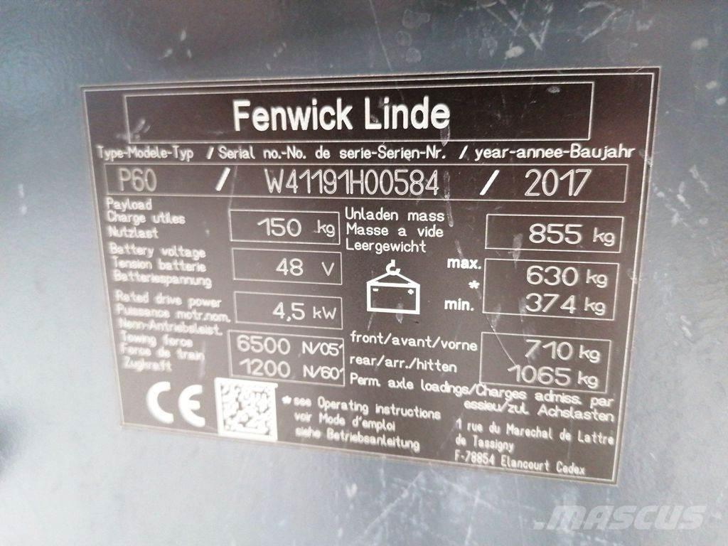 Linde P60 曳引機組件