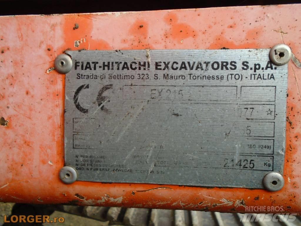 Fiat-Hitachi EX 215 履帶式 挖土機/掘鑿機/挖掘機