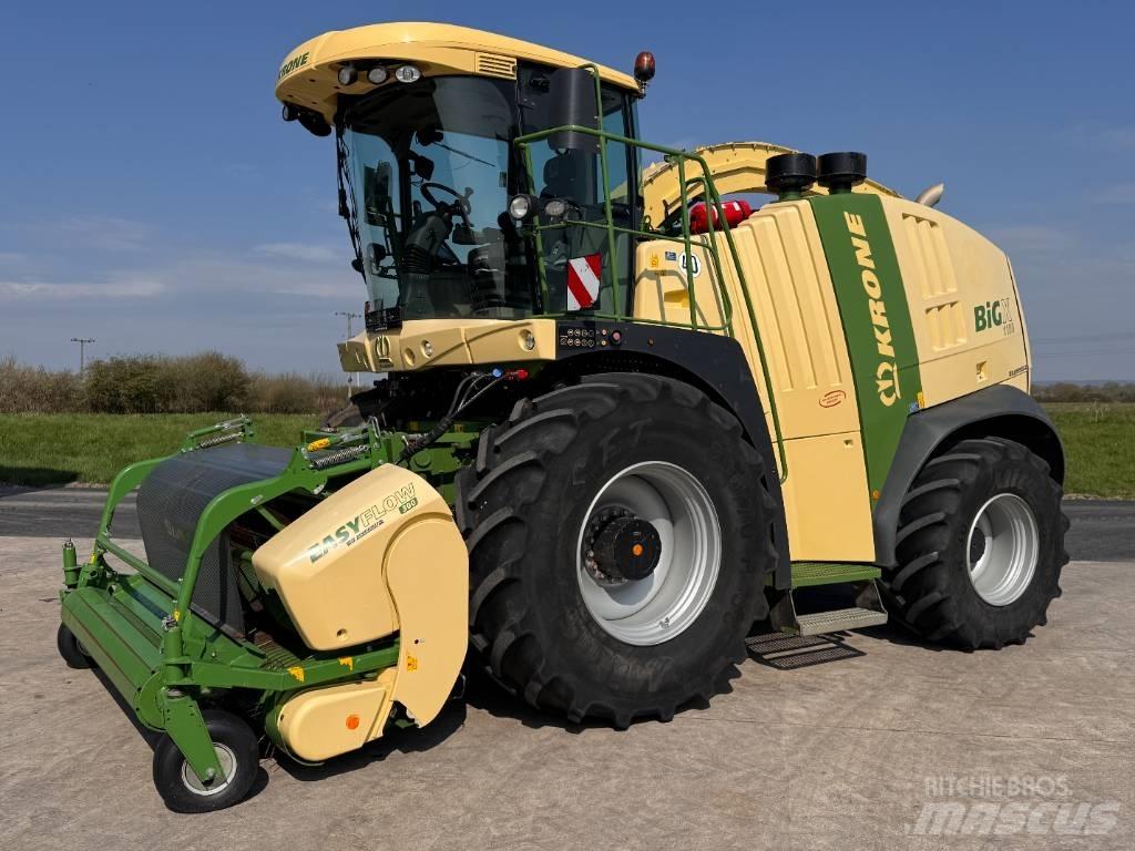 Krone Big X 1100 自走式飼料採集機