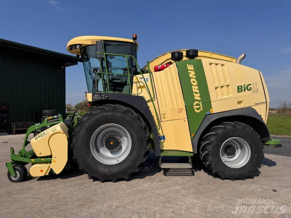 Krone Big X 1100 自走式飼料採集機