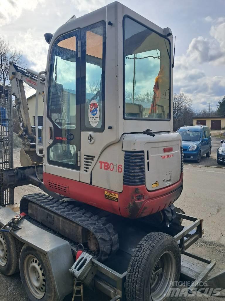 Takeuchi TB016 小型挖土機/掘鑿機<7t(小型挖掘機)