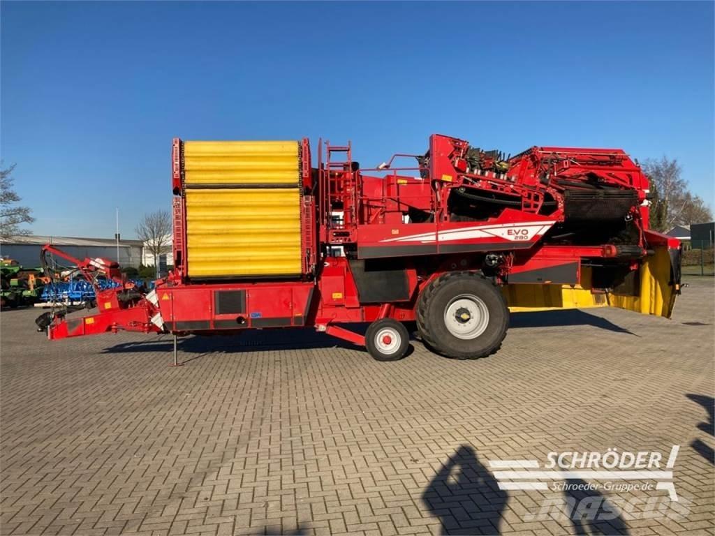 Grimme EVO 280 馬鈴薯收穫機和挖掘機