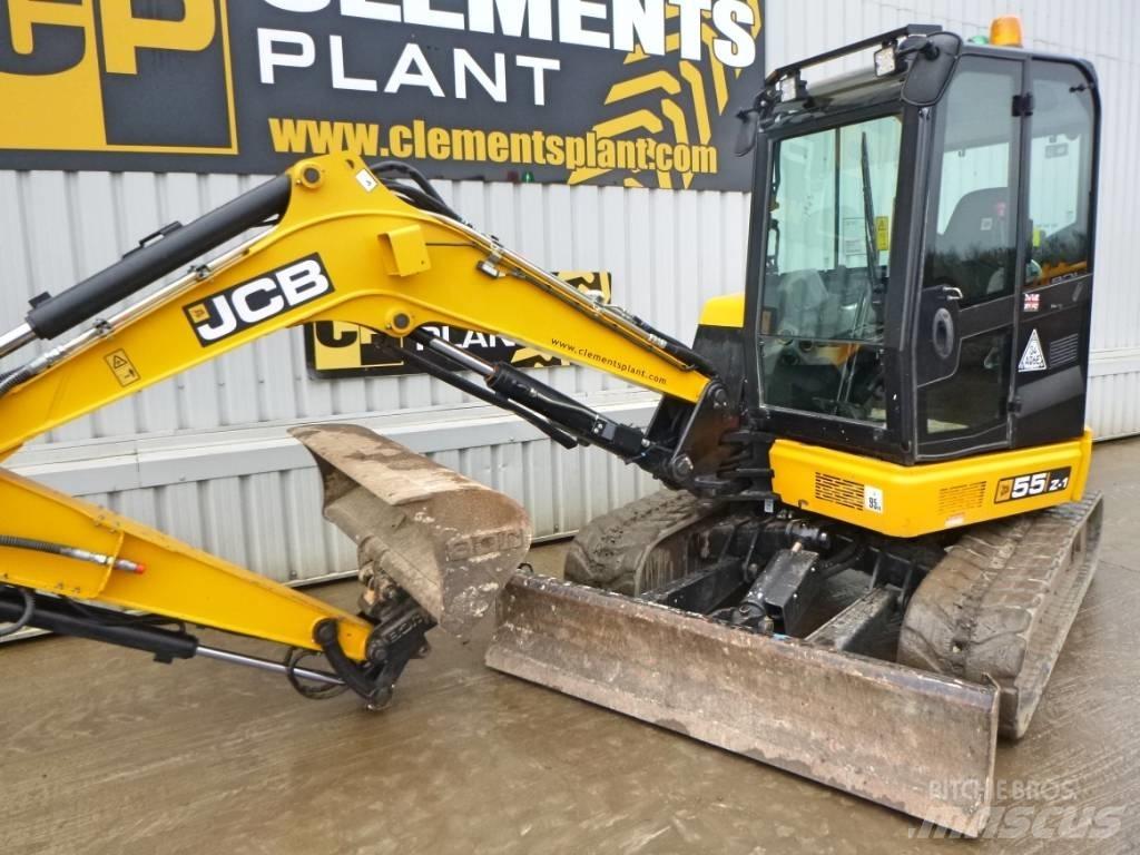 JCB 55 Z-1 小型挖土機/掘鑿機<7t(小型挖掘機)