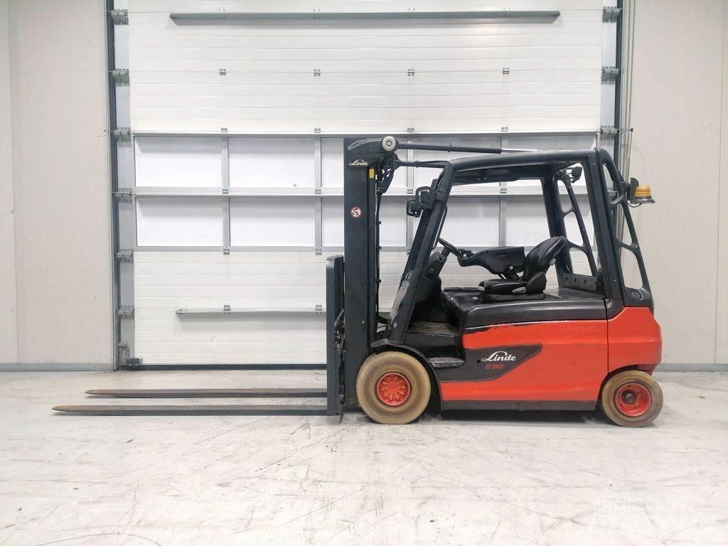 Linde E30L-01 電動堆高機