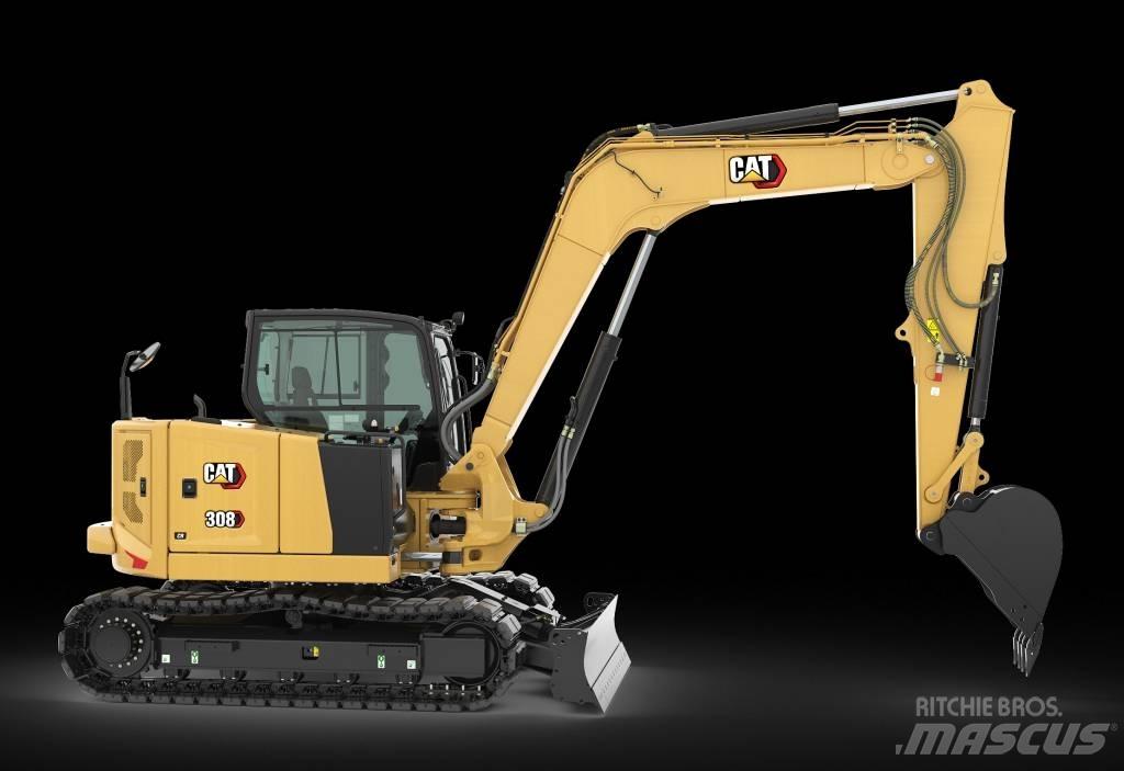 CAT 308 中型挖土機/掘鑿機/挖掘機 7t-12t