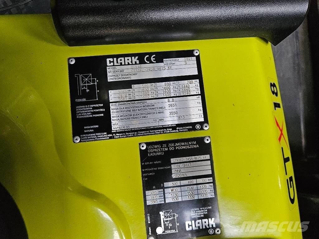 Clark GTX 18 電動堆高機