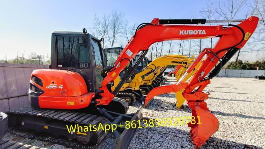 Kubota U 55-4 小型挖土機/掘鑿機<7t(小型挖掘機)