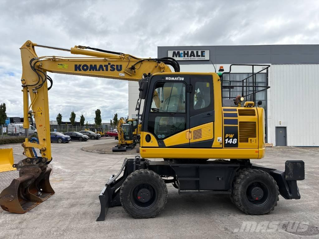 Komatsu PW148-11 旋轉式挖土機/掘鑿機/挖掘機