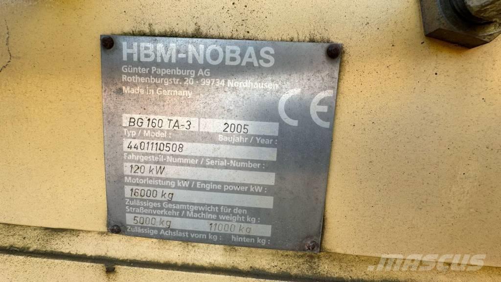 HBM-Nobas GB160TA-3 平土機