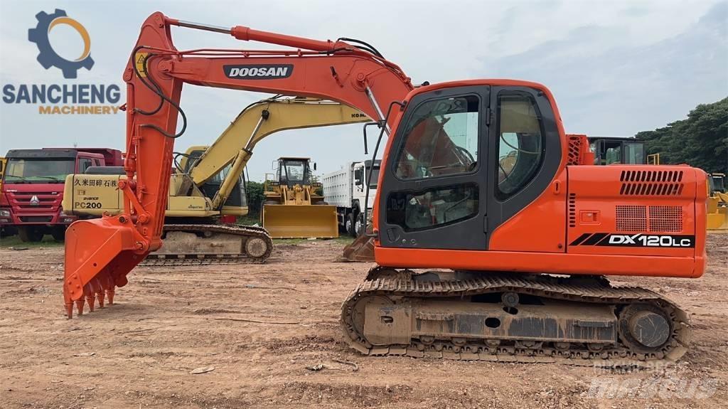 Doosan DX 120 中型挖土機/掘鑿機/挖掘機 7t-12t