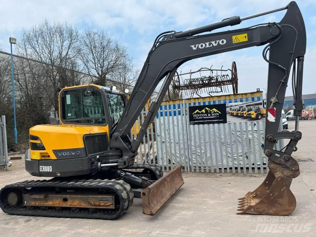 Volvo ECR 88 中型挖土機/掘鑿機/挖掘機 7t-12t