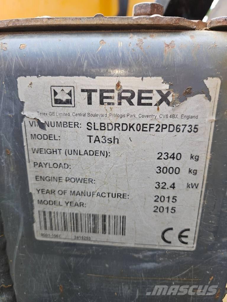 Terex TA 3SH 側卸礦車