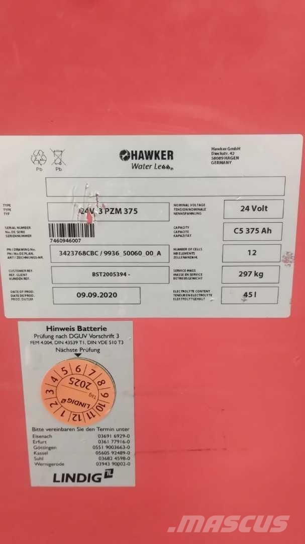 Linde L14 自走式堆積機