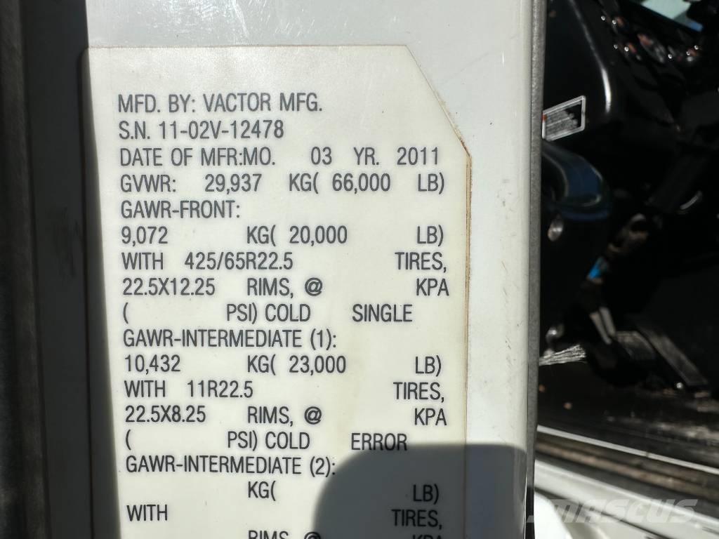 Western Star 4900 SA 組合/真空油槽車