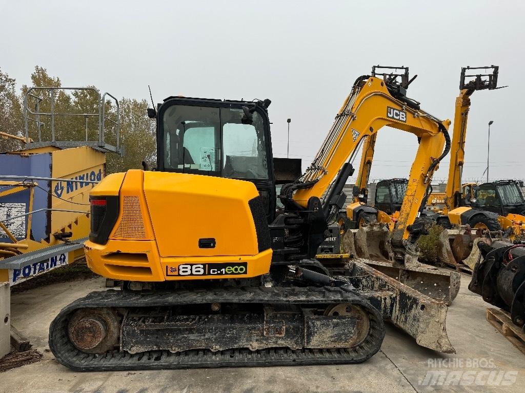 JCB 86 C-1 中型挖土機/掘鑿機/挖掘機 7t-12t