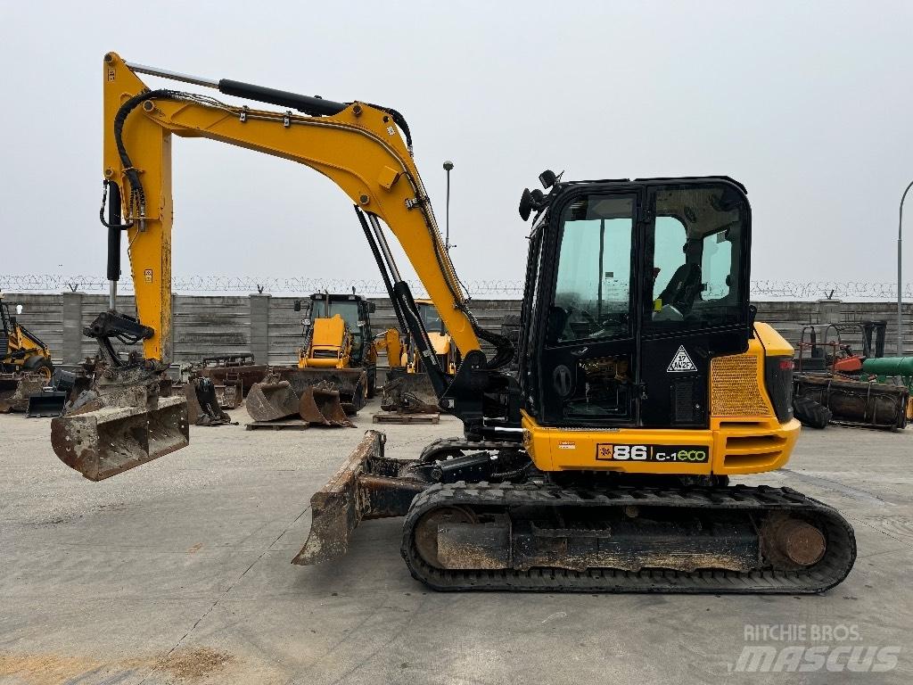 JCB 86 C-1 中型挖土機/掘鑿機/挖掘機 7t-12t