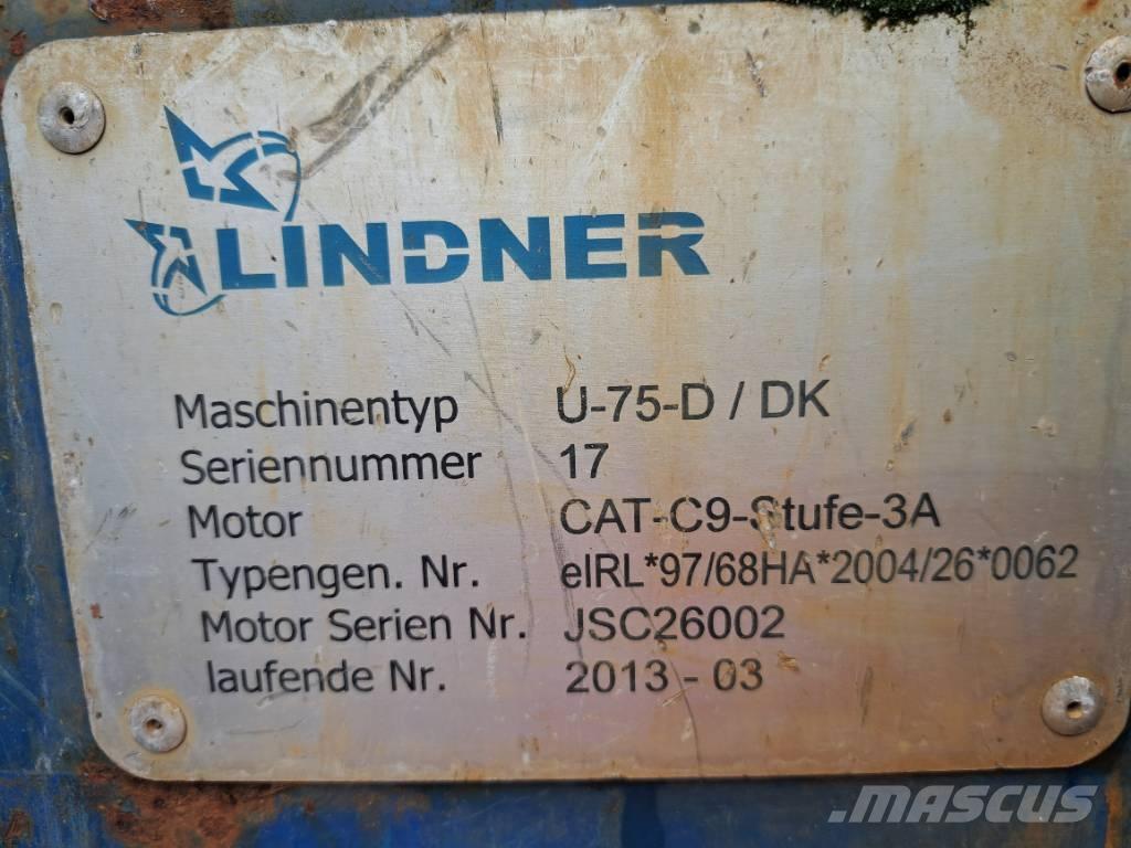 Lindner Urraco 75 D 廢棄物撕碎機