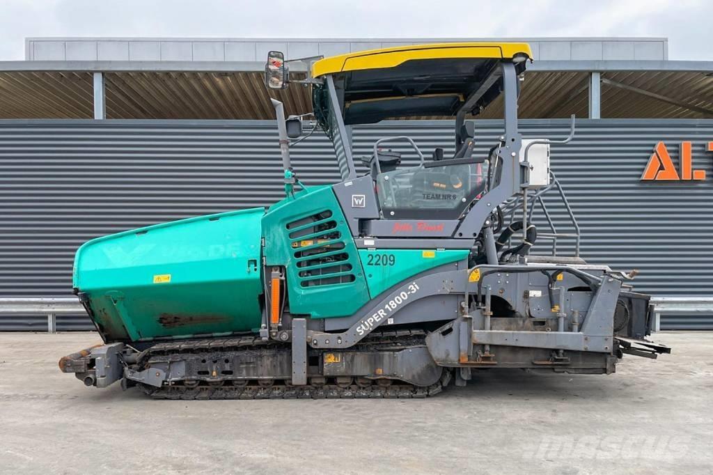 Vögele SUPER 1800-3I 瀝青攤舖機/鋪路機
