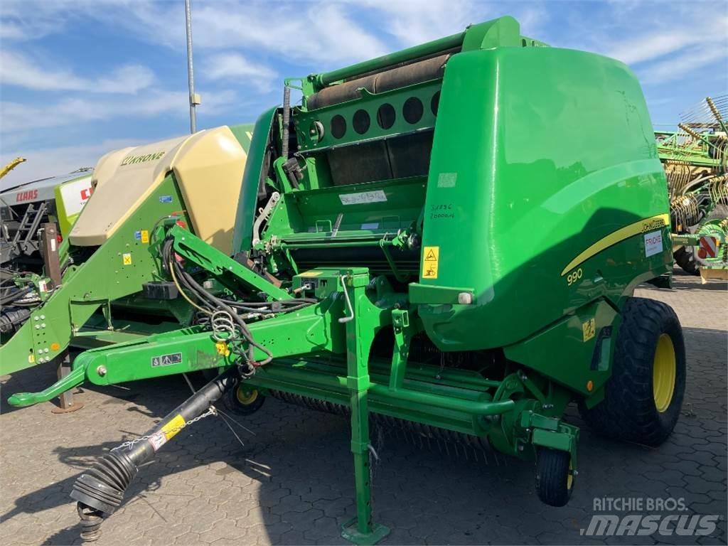 John Deere 990 圓型牧草打包機