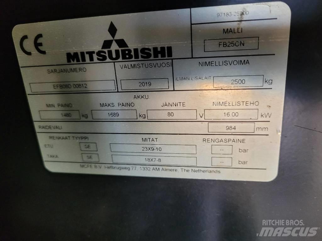 Mitsubishi FB 25 CN 電動堆高機