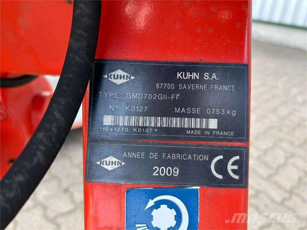 Kuhn GMD 702 GII 割草調節裝置