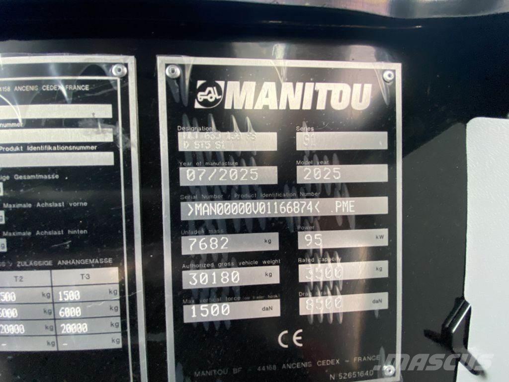 Manitou MLT635 伸縮臂操作車
