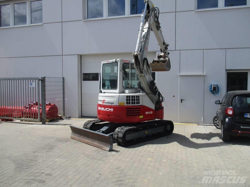Takeuchi TB 153 FR 小型挖土機/掘鑿機<7t(小型挖掘機)