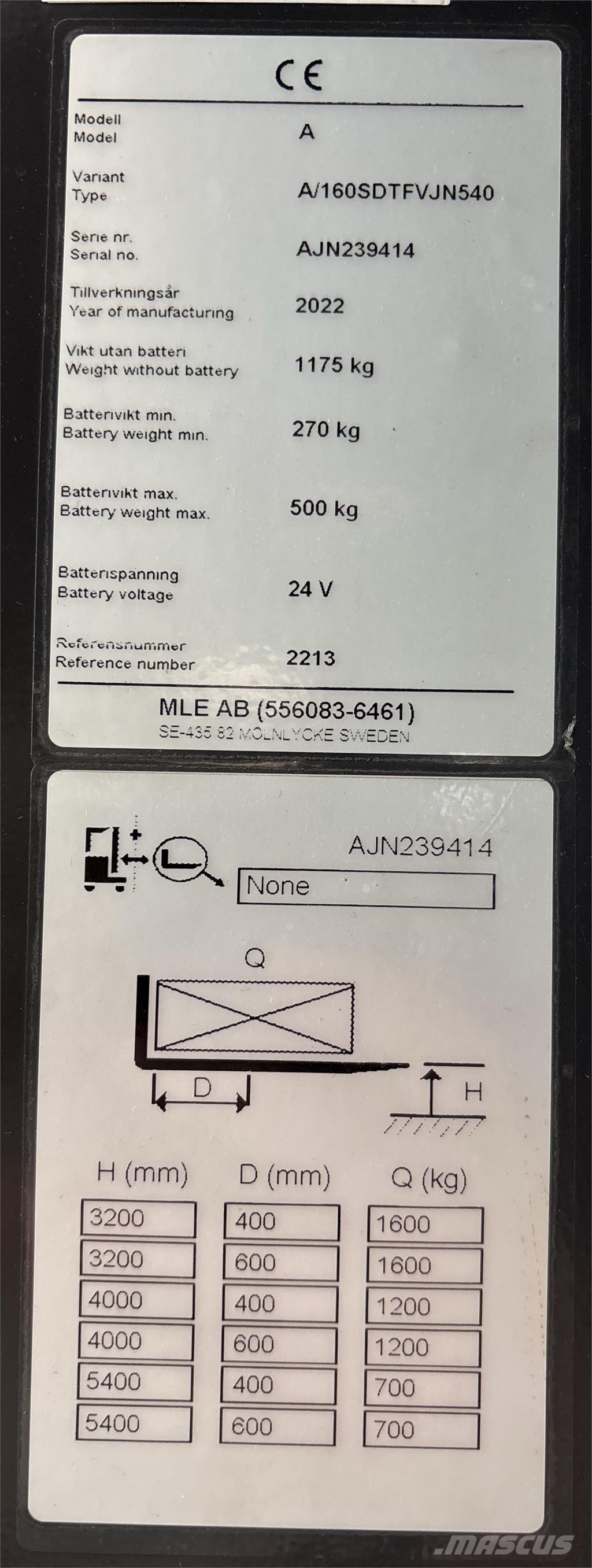 Atlet A160 自走式堆積機