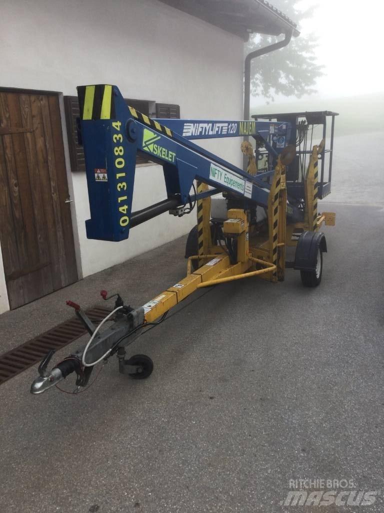 Niftylift 120HDE 拖車裝載高空作業平台