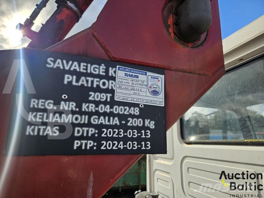 MAN 8.103 卡車裝載高空作業車