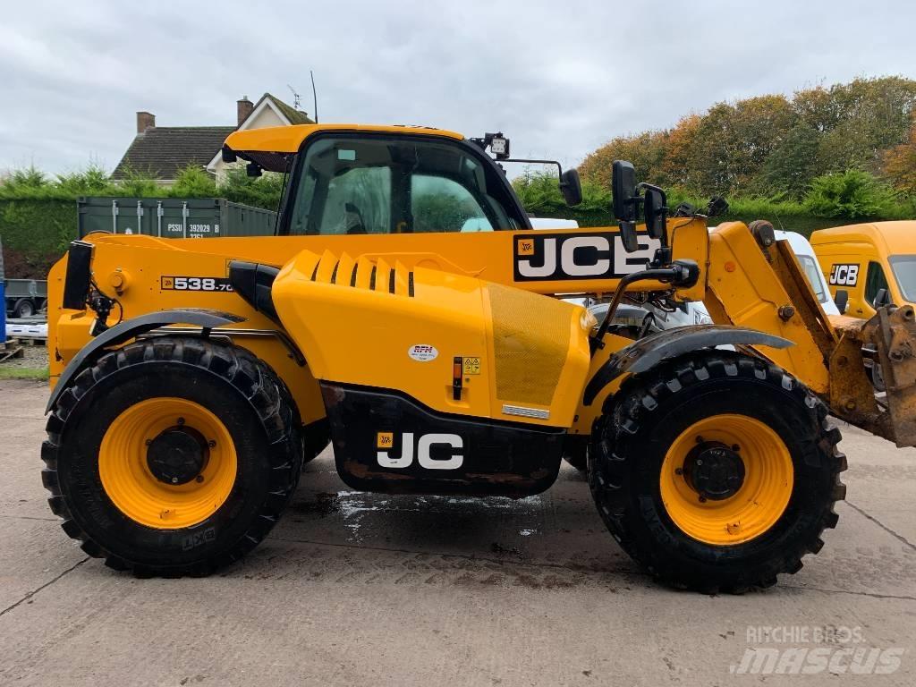 JCB 538-70 農業用伸縮臂裝載機