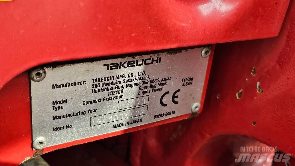 Takeuchi TB 210 R 小型挖土機/掘鑿機<7t(小型挖掘機)